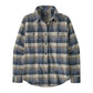Patagonia Women's Fjord Flannel Shirt River Plaid: Barnacle Blue