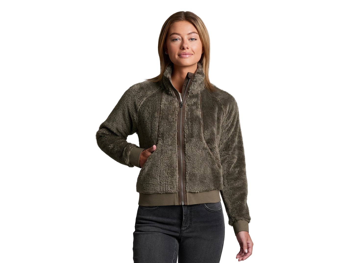 Kuhl Women's Avina Flight Jacket Breen