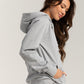 The North Face Women's Heritage Patch Pullover Hoodie TNF Light Grey Heather/Heritage Patch