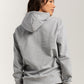 The North Face Women's Heritage Patch Pullover Hoodie TNF Light Grey Heather/Heritage Patch