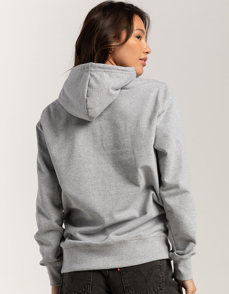 The North Face Women's Heritage Patch Pullover Hoodie TNF Light Grey Heather/Heritage Patch