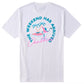 Chubbies Men's The Perfect Balance Non Pocket Graphic Tee Optic White
