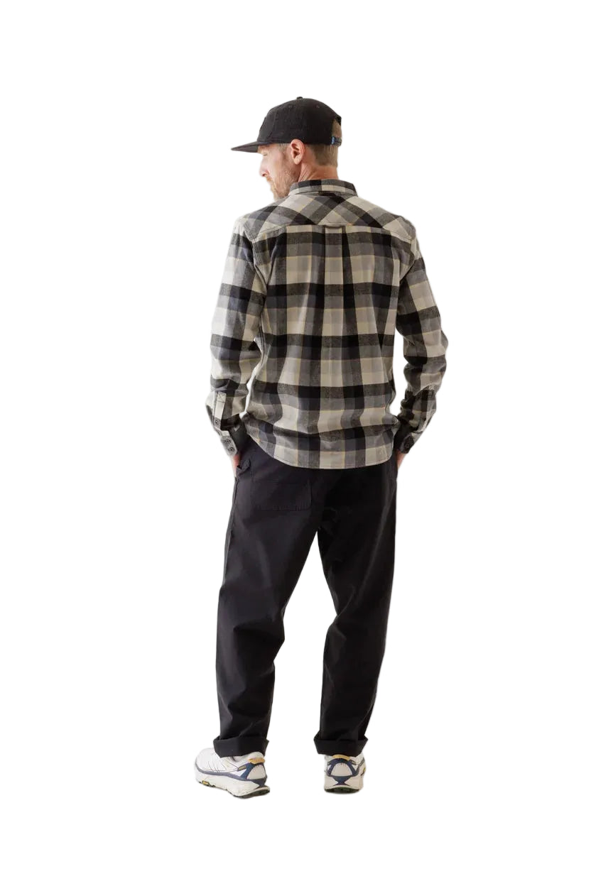 Kavu Men's Buffaroni Flannel Grey Skies
