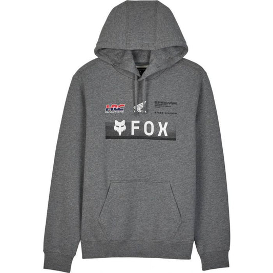 Men's Fox X Honda Fleece PO Heather Graphite