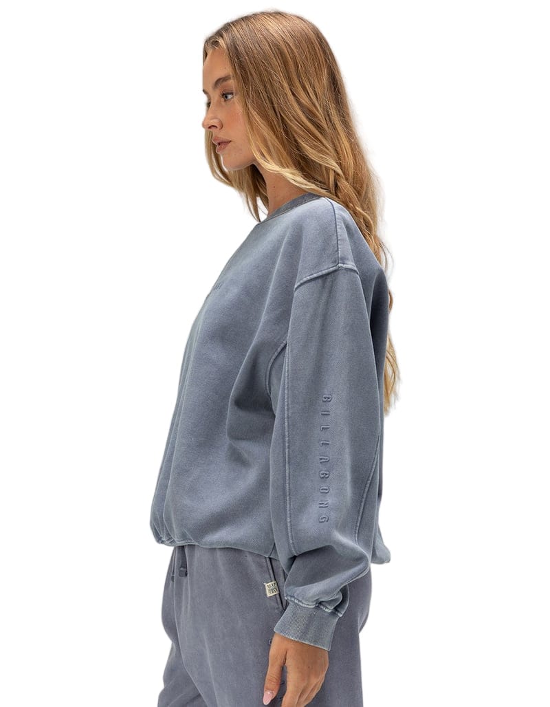 Billabong Women's Saltwashed Kendal Crew Fleece Sunbleached