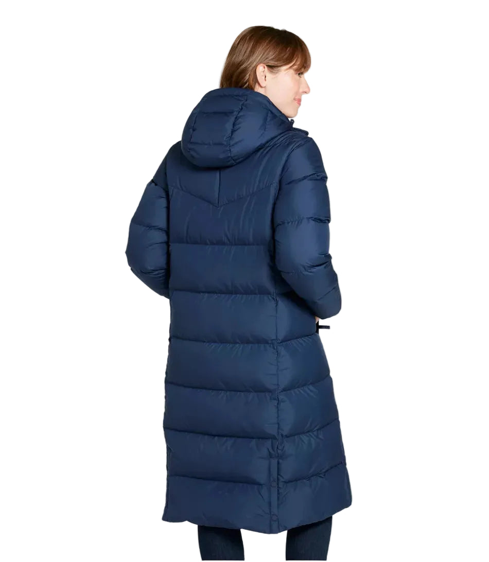 L.L. Bean Women's Popham Puffer Coat  Regular Nautical Navy