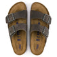 Birkenstock Men's Arizona Soft Foot Bed Oiled Leather Iron