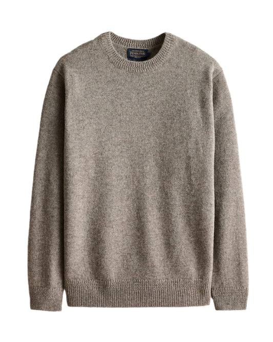Pendleton Men's Wool Crew Stone Heather