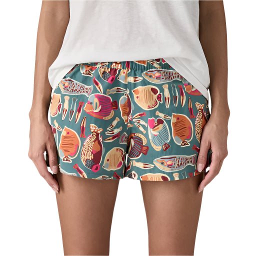 Patagonia Women's Barely Baggies Shorts - 2 1/2 in. Wrasse: Wetland Blue - Brekken's