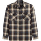 Pendleton Men's Burnside Flannel Shirt Natural/Charcoal Plaid - Brekken's