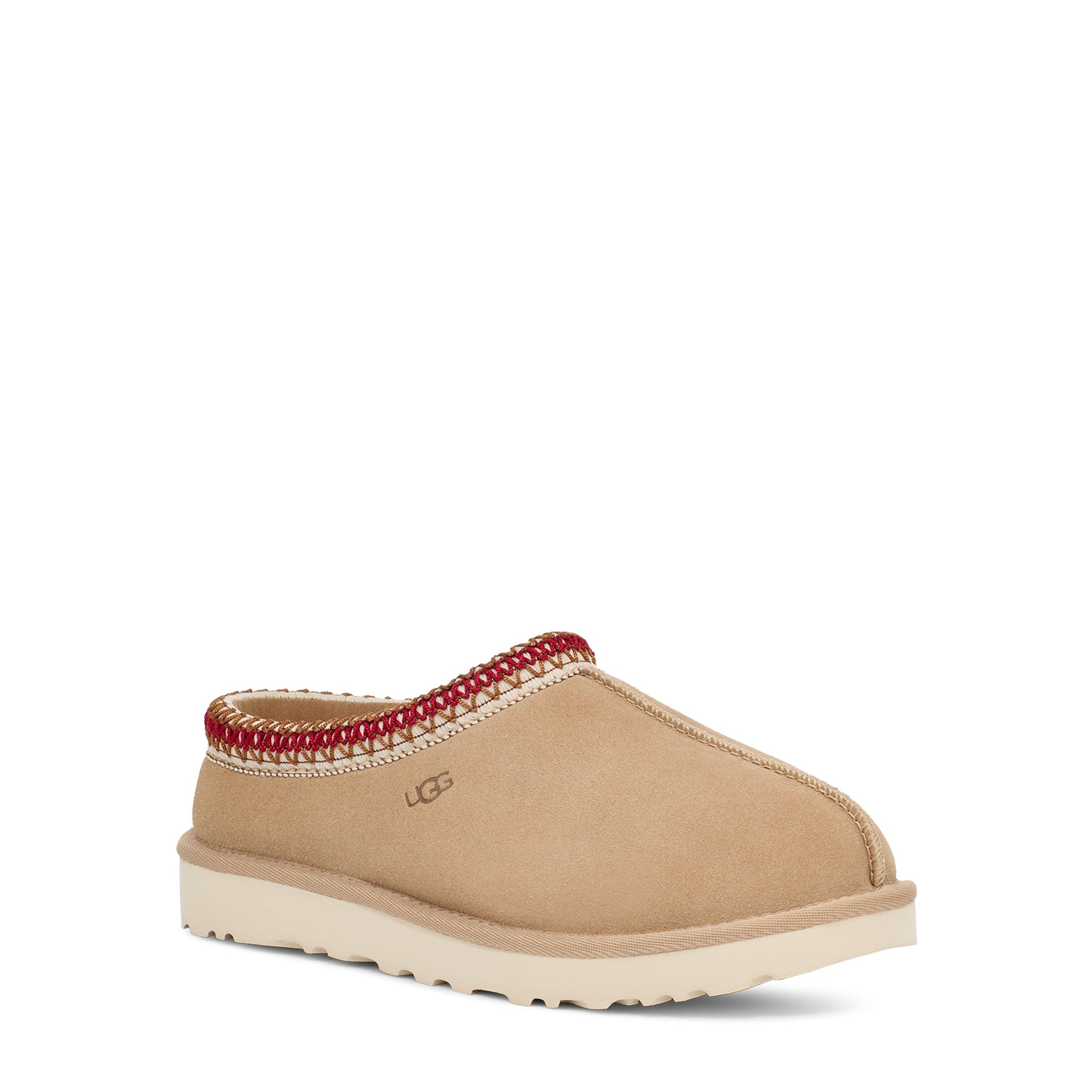 UGG Women s Tasman Slipper Sand Dark Cherry