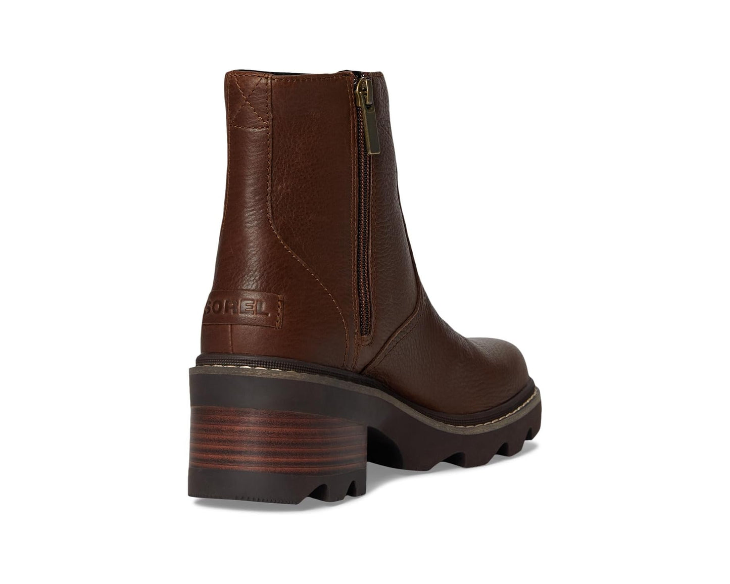 Sorel Women's Joan Now Zip Bootie Tobacco, Blackened Brown