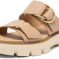 Sorel Women's Rein CB™ Slide Sandal Honest Beige, Bleached Ceramic