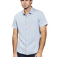 7 Diamonds 102 7 Diamonds Men's Camino Short Sleeve Shirt Dusty Blue