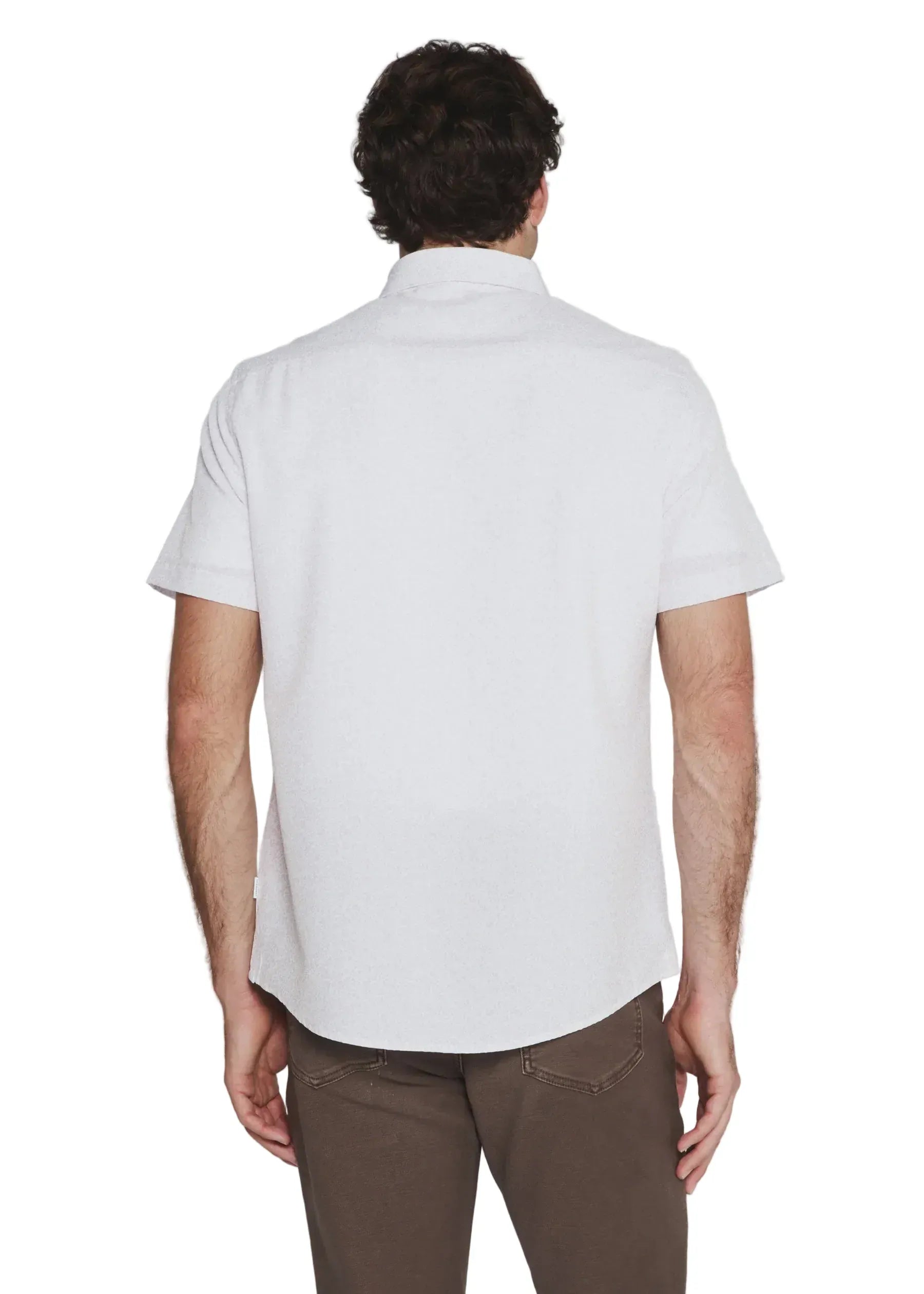 7 Diamonds 102 7 Diamonds Men's Olivier Short Sleeve Shirt Rose