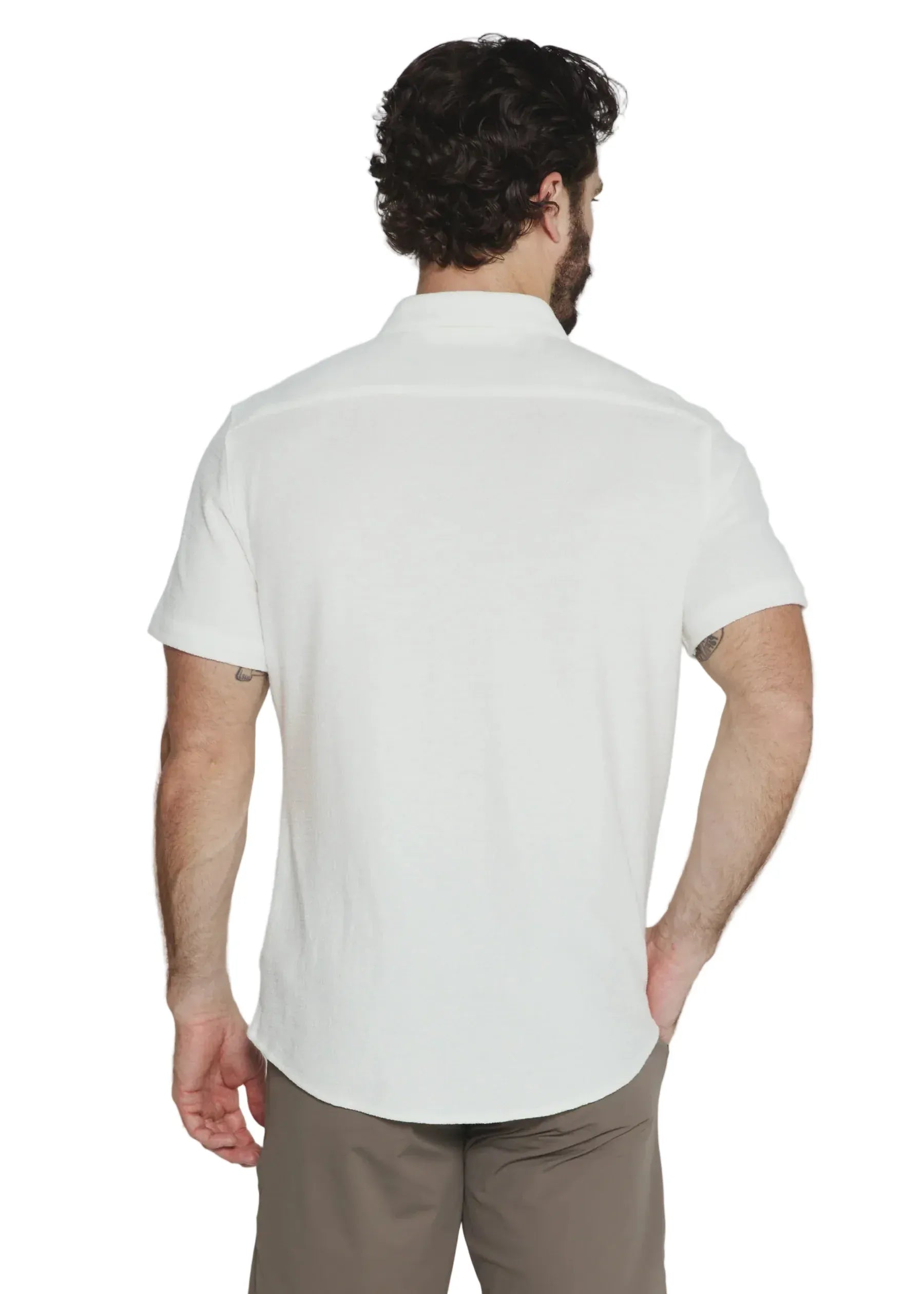 7 Diamonds 102 7 Diamonds Men's The Rowan Short Sleeve Shirt White