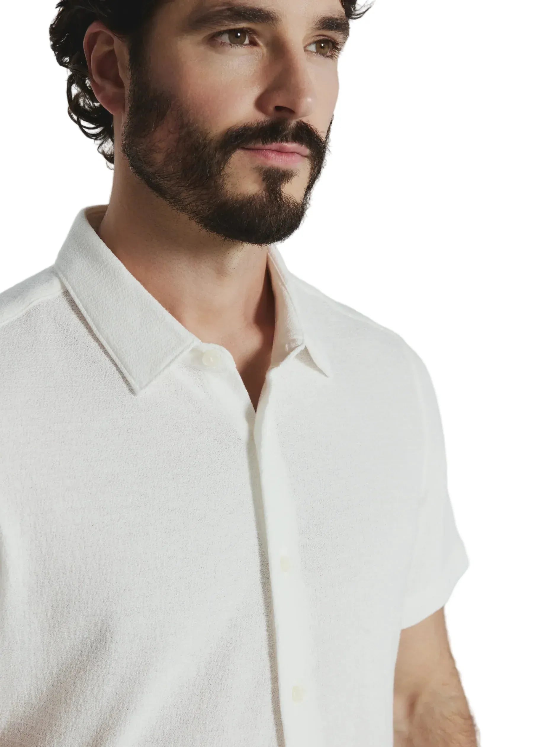 7 Diamonds 102 7 Diamonds Men's The Rowan Short Sleeve Shirt White