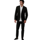 7 Diamonds 104 7 Diamonds Men's Infinity Blazer Black