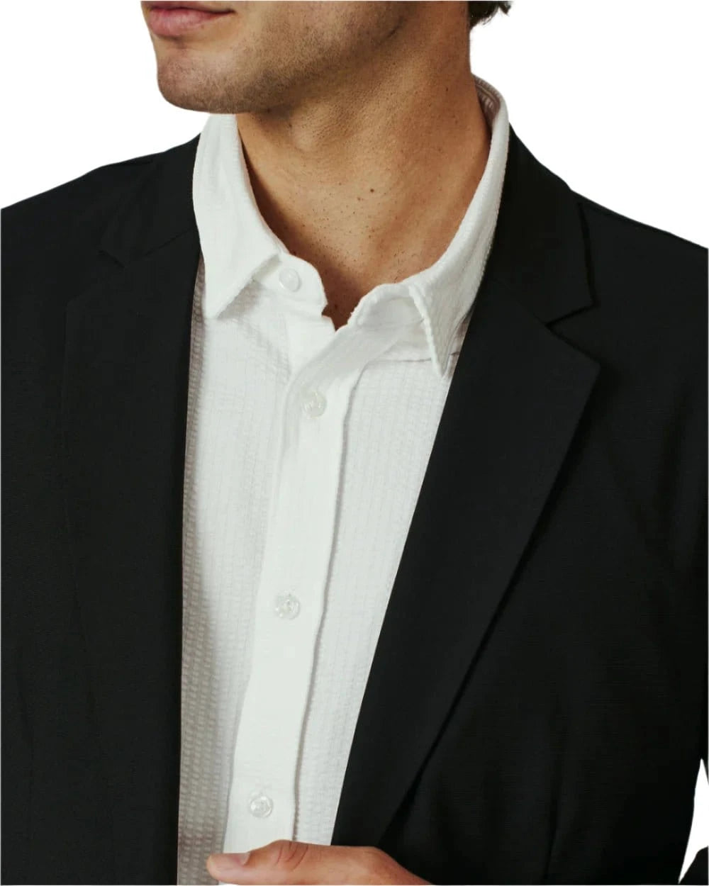 7 Diamonds 104 7 Diamonds Men's Infinity Blazer Black