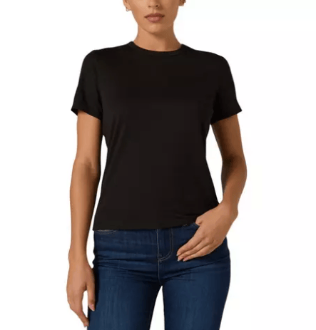 7 Diamonds 181 7 Diamonds Women’s Modal Classic Tee Black