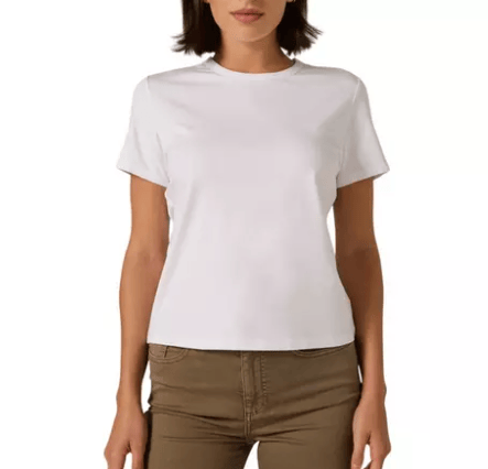 7 Diamonds 181 7 Diamonds Women’s Modal Classic Tee Light Heather Grey