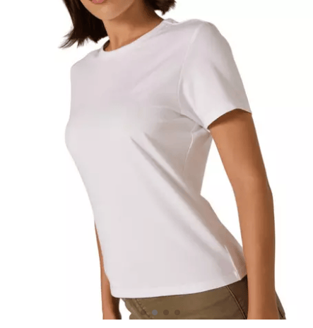 7 Diamonds 181 7 Diamonds Women’s Modal Classic Tee Light Heather Grey
