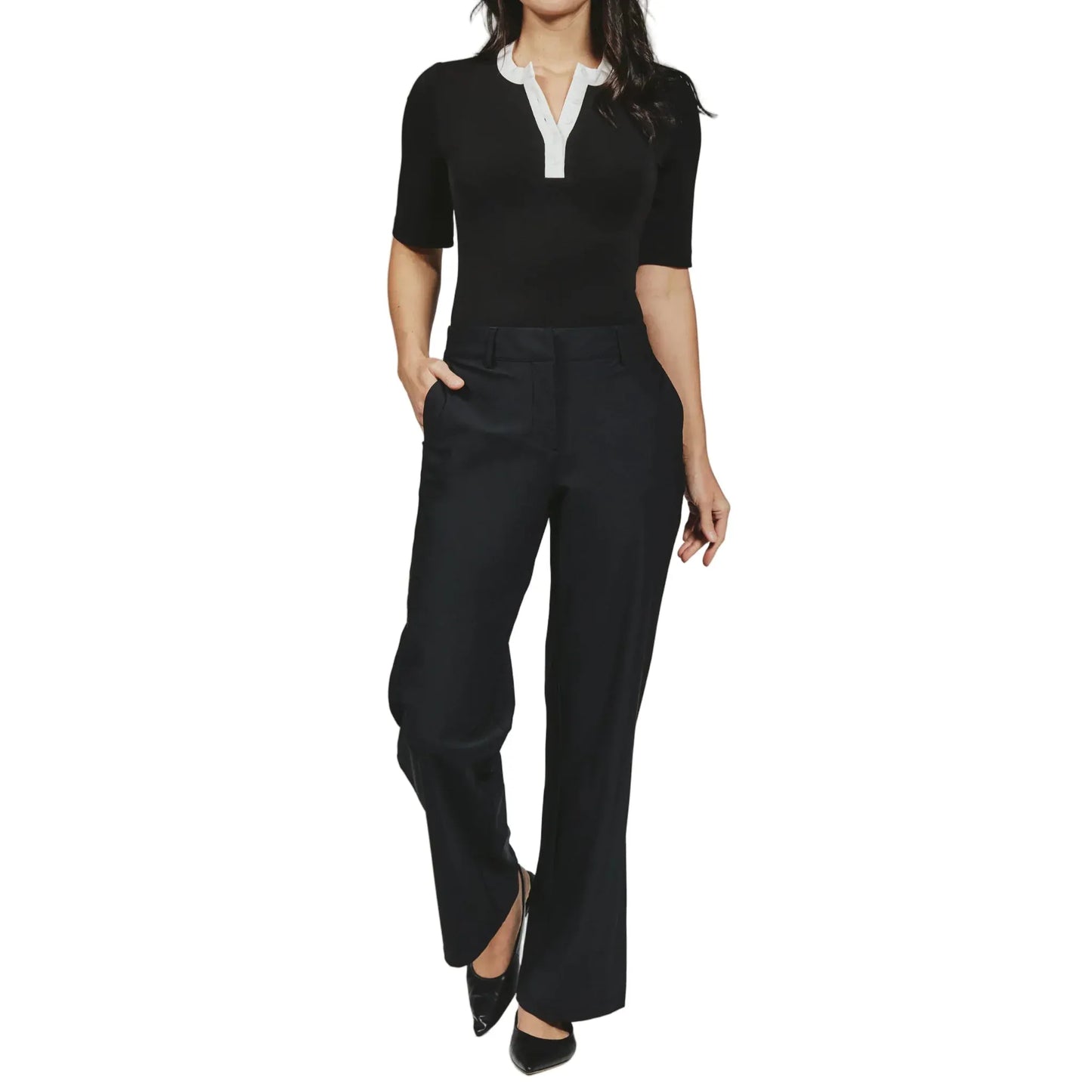 7 Diamonds 184 7 Diamonds Women’s Zuma High Waisted Trouser Black