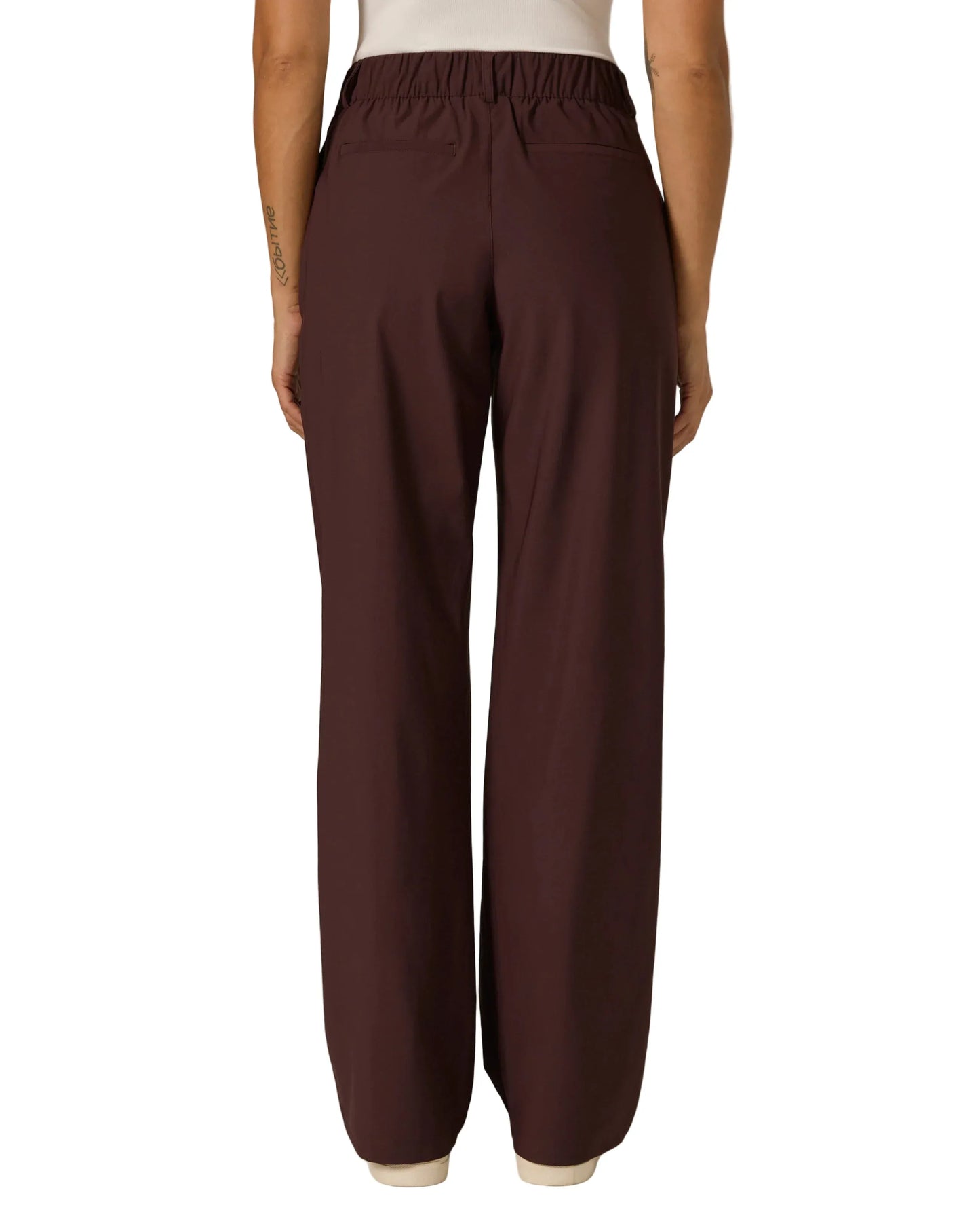 7 Diamonds 184 7 Diamonds Women’s Zuma High Waisted Trouser Burgundy