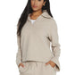 7 Diamonds 185 7 Diamonds Women’s Ellis Polo Pullover Sand