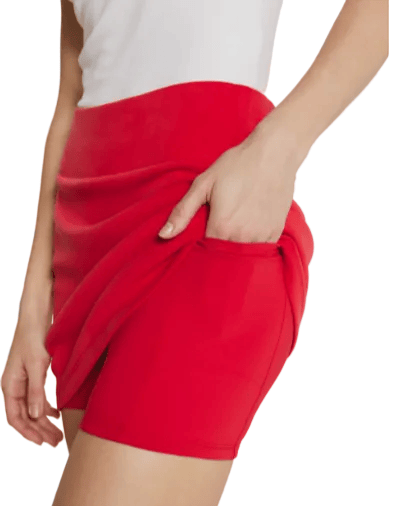 7 Diamonds 186 7 Diamonds Women’s Rev Skort Ruby Red