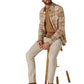 7 Diamonds 404 7 Diamonds Men's Baron 5-Pocket Pant Bone