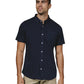 7 Diamonds 502 7 Diamonds Men's Bennet Short Sleeve Shirt Navy