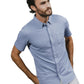 7 Diamonds 502 7 Diamonds Men's Bennet Short Sleeve Shirt Thundercloud