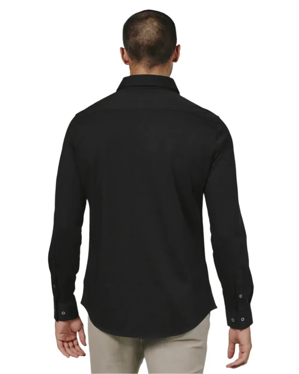 7 Diamonds 502 7 Diamonds Men's Girona Long Sleeve Shirt Black