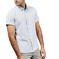 7 Diamonds 502 7 Diamonds Men's Holden Short Sleeve Shirt Light Blue