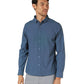 7 Diamonds 502 7 Diamonds Men’s Renoir Long Sleeve Shirt Navy
