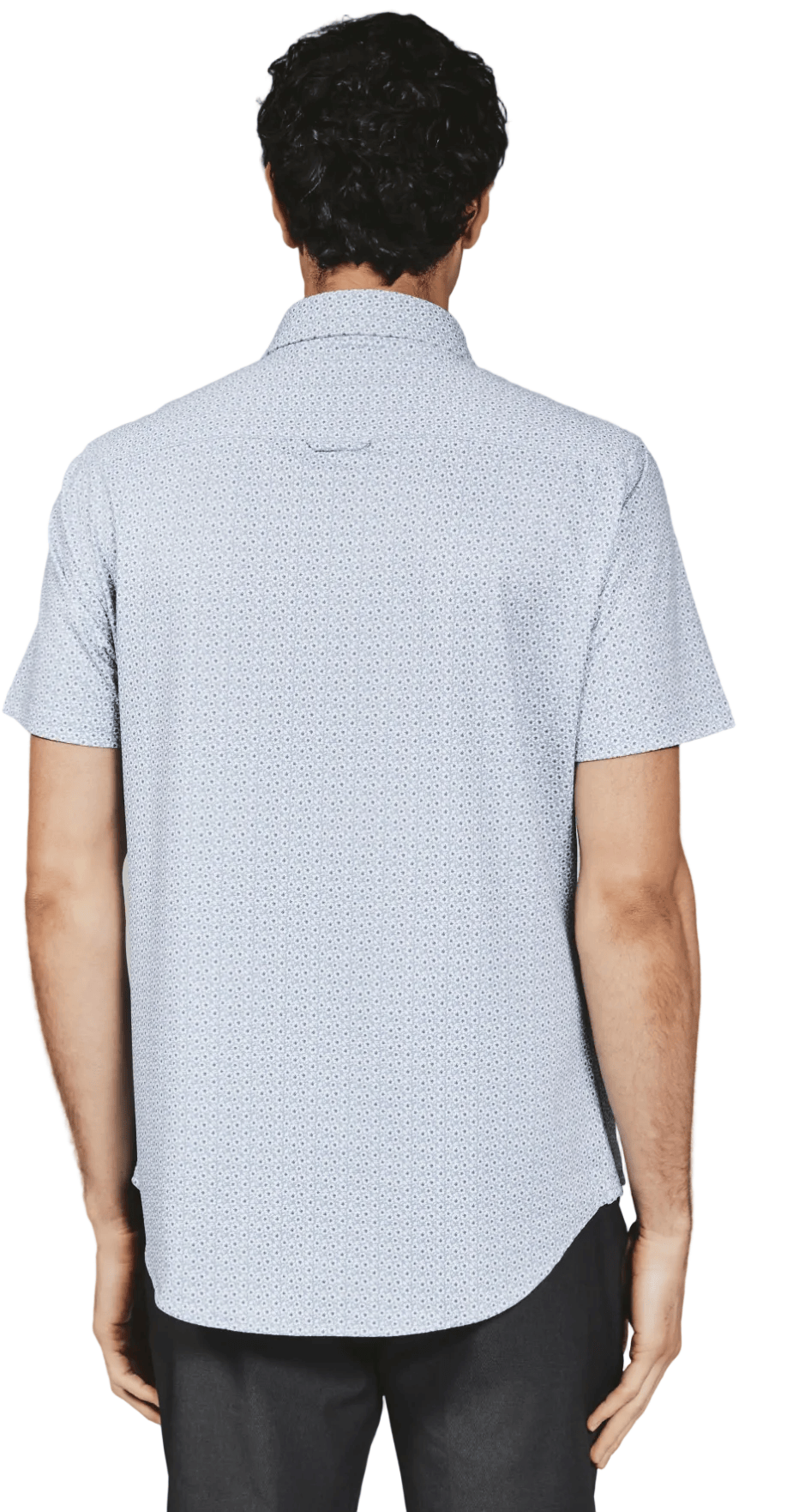 7 Diamonds 502 7 Diamonds Men's Riley Short Sleeve Shirt Dusty Blue