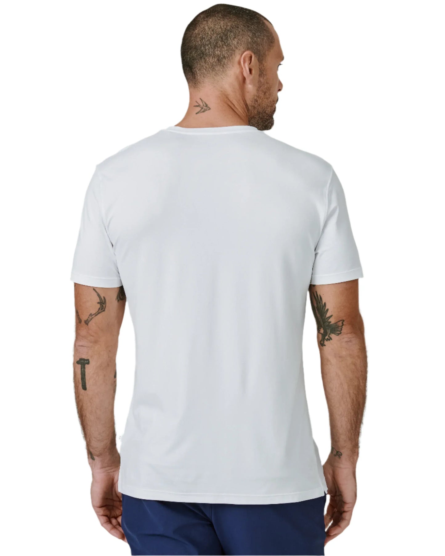 7 Diamonds 505 7 Diamonds Men's Core Crew Neck Tee White