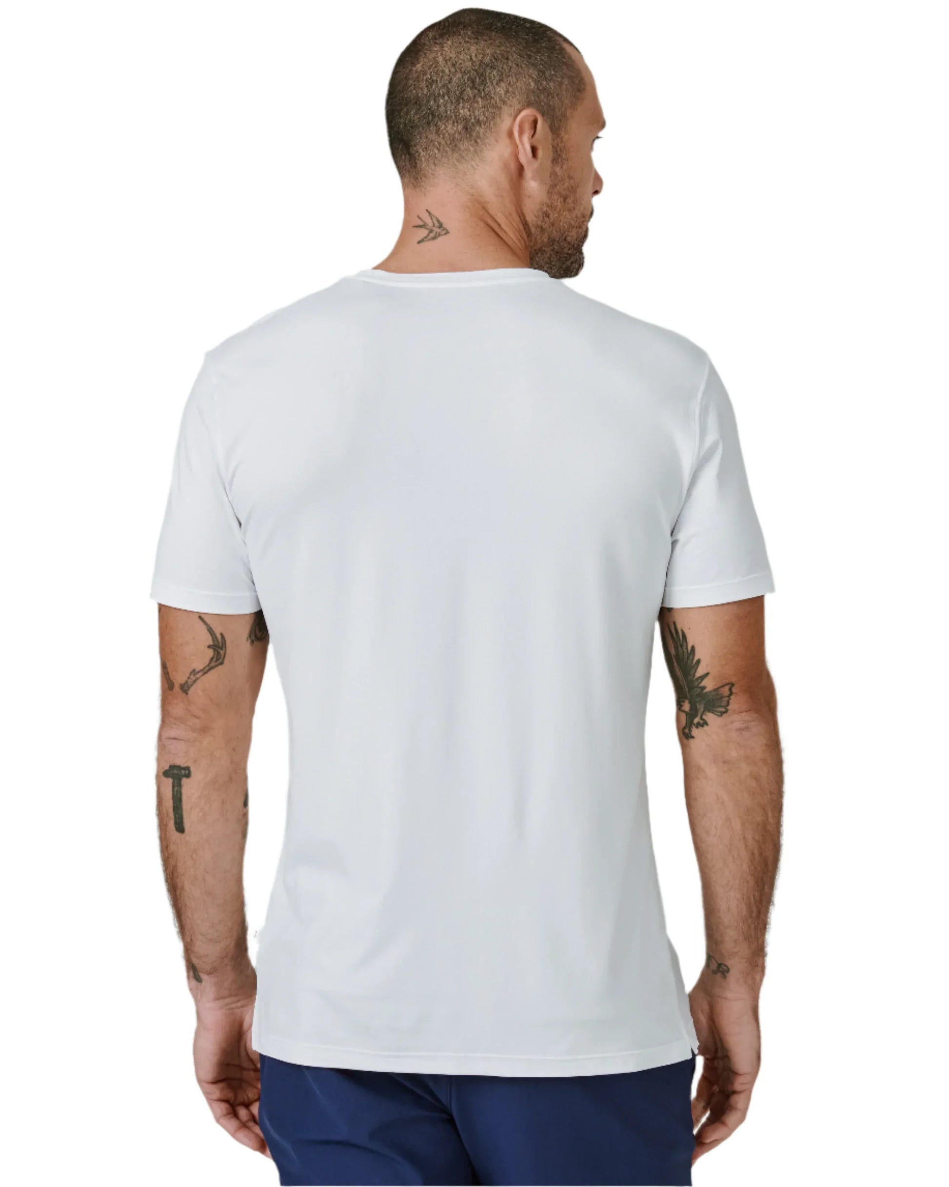7 Diamonds 505 7 Diamonds Men's Core Crew Neck Tee White