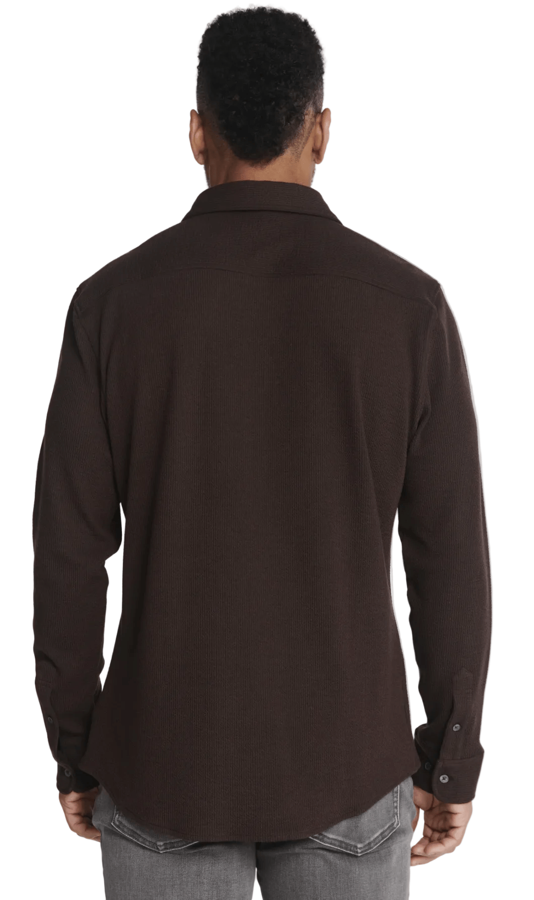 7 Diamonds Men's Apparel > Tops 7 Diamonds Men's Levine Long Sleeve Shirt Walnut