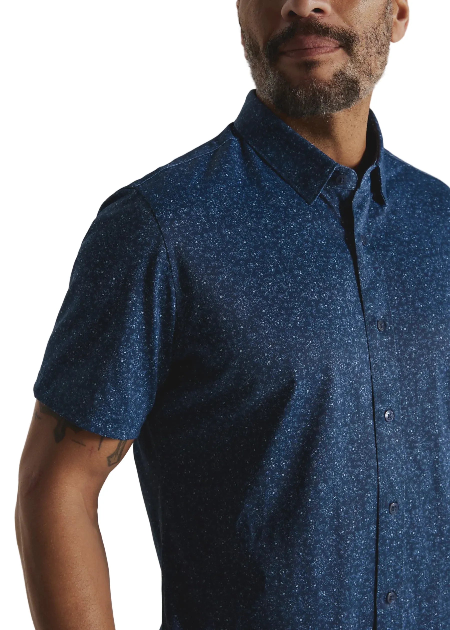 7 Diamonds Men's Apparel > Tops 7 Diamonds Men's Velora Short Sleeve Shirt Midnight