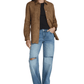 7 Diamonds Women's Apparel > Outerwear 7 Diamonds Women's Dion Suede Shirt Toffee