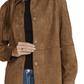 7 Diamonds Women's Apparel > Outerwear 7 Diamonds Women's Dion Suede Shirt Toffee