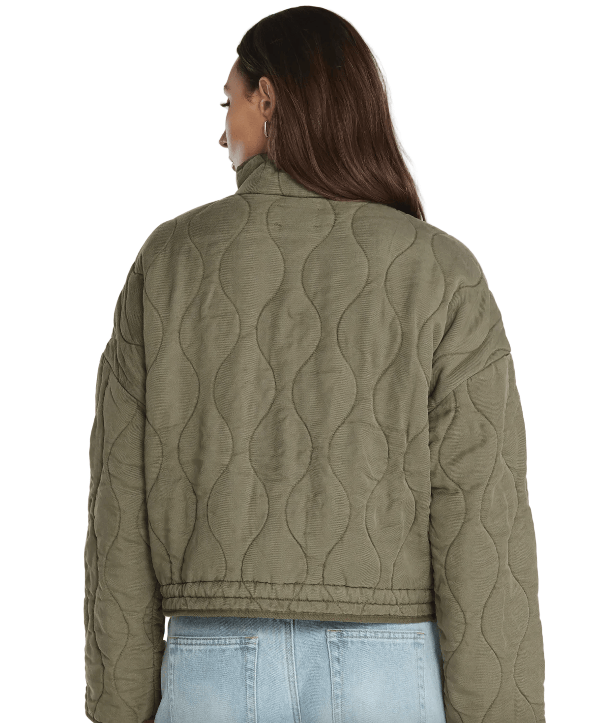 7 Diamonds Women's Apparel > Outerwear 7 Diamonds Women's Rory Full-Zip Jacket Olive