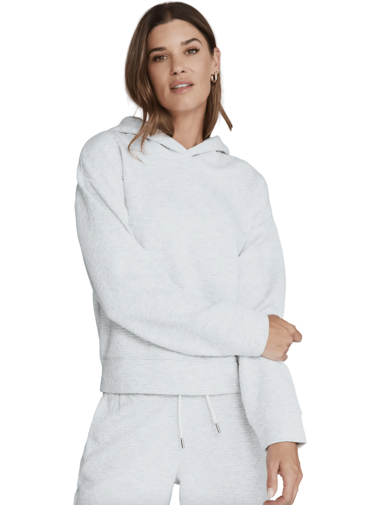 7 Diamonds Women's Apparel > Tops 7 Diamonds Women's Elevate Hoodie Light Grey
