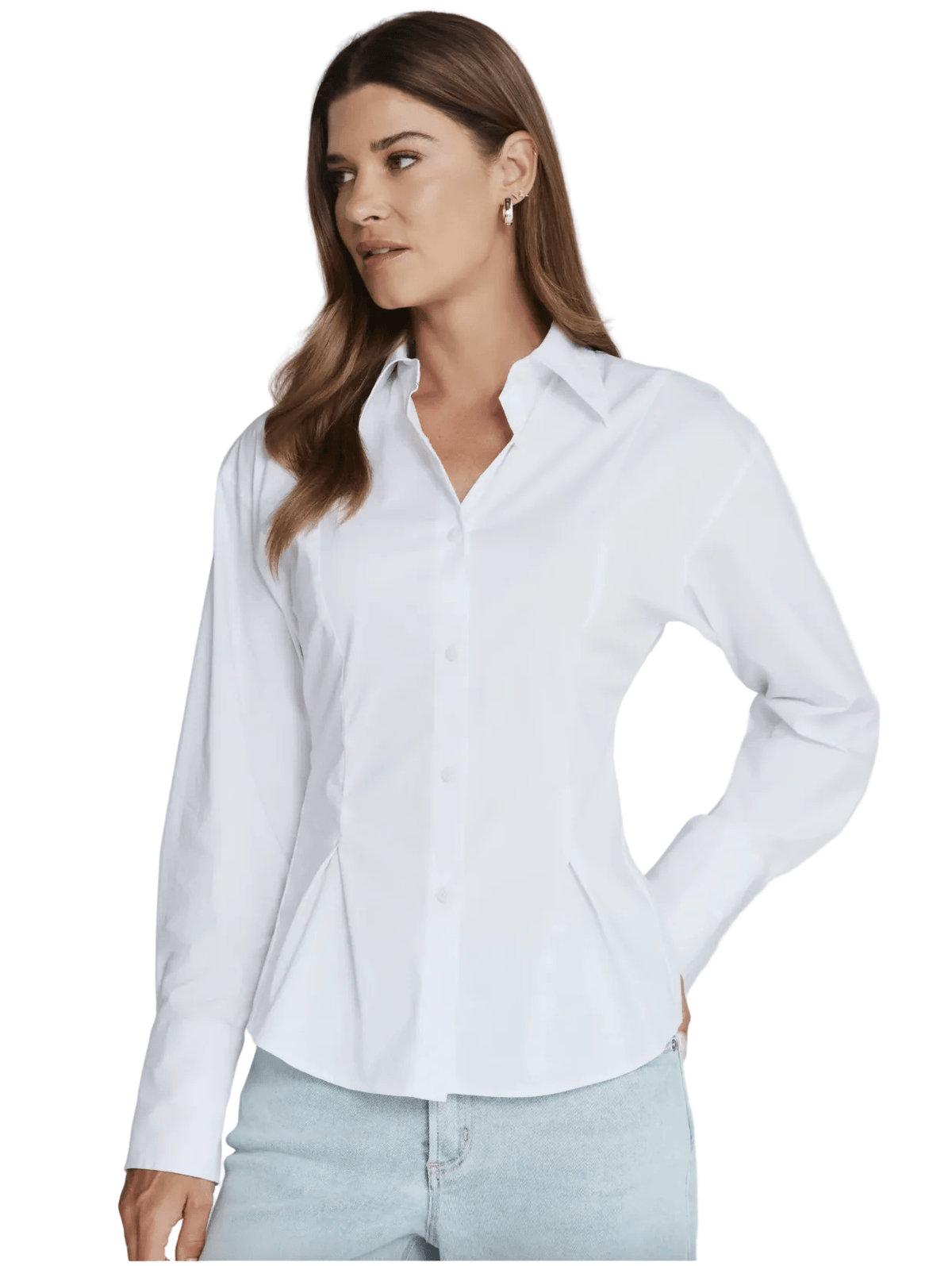 7 Diamonds Women's Apparel > Tops 7 Diamonds Women's Romy Button Up Shirt White