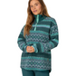 Kari Traa Ruthie Midlayer Half Zip Peacock