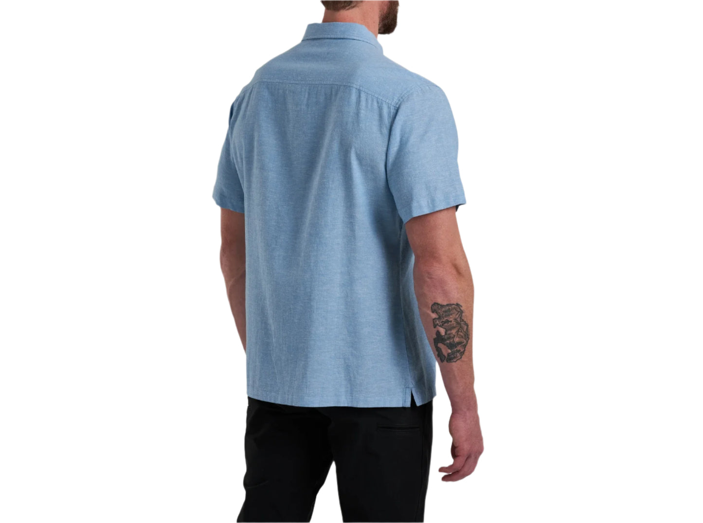 Kuhl Men's Getaway SS Blue Chalk
