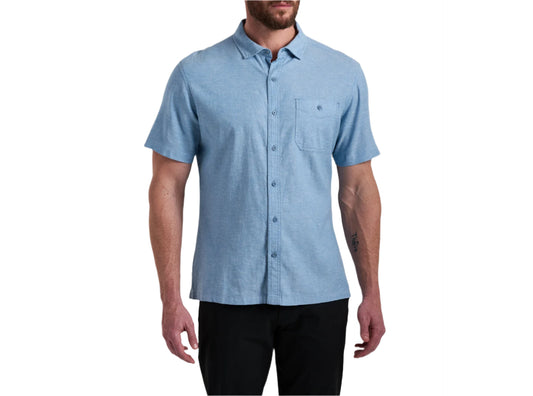Kuhl Men's Getaway SS Blue Chalk