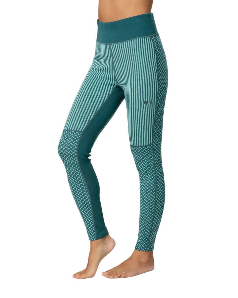 Kari Traa Women's Smekker High Waist Pants Peacock